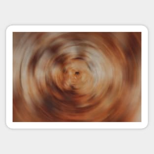 Orange Circular Blur Sticker